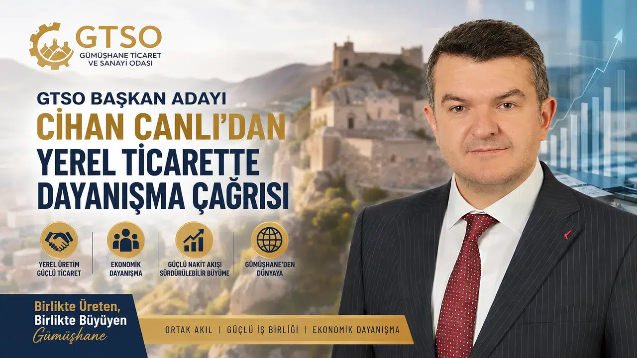 GTSO Başkan Adayı Cihan Canlı’dan Yerel Ticarette Dayanışma Çağrısı