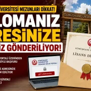 Gümüşhane Üniversitesi Mezunları Dikkat: Diplomanız Adresinize Ücretsiz Gönderiliyor!