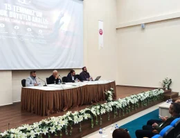 Gümüşhane Üniversitesinde Çok Boyutlu 15 Temmuz Paneli Düzenlendi