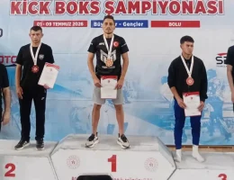 Gümüşhane’ye Türkiye İkinciliği Gururu: Orhan Aktaş Kürsüde