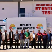 Kelkit Belediyesi Et Entegre Tesisinin Altyapısını Yeni Et Nakil Aracıyla Güçlendirdi