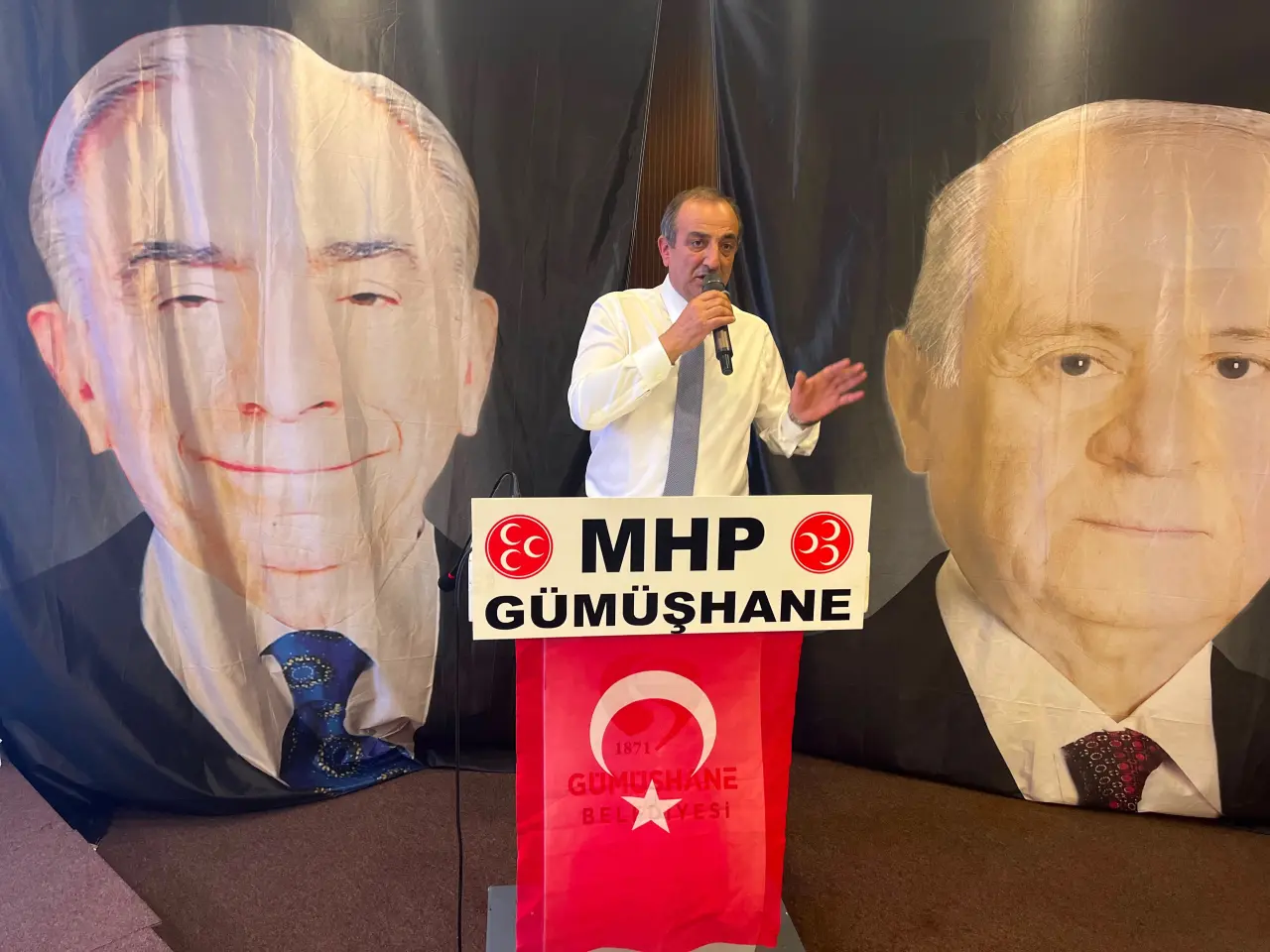 MHP Gümüşhane Merkez İlçe Başkanlığına Şuayip Ramazan Akhan Seçildi