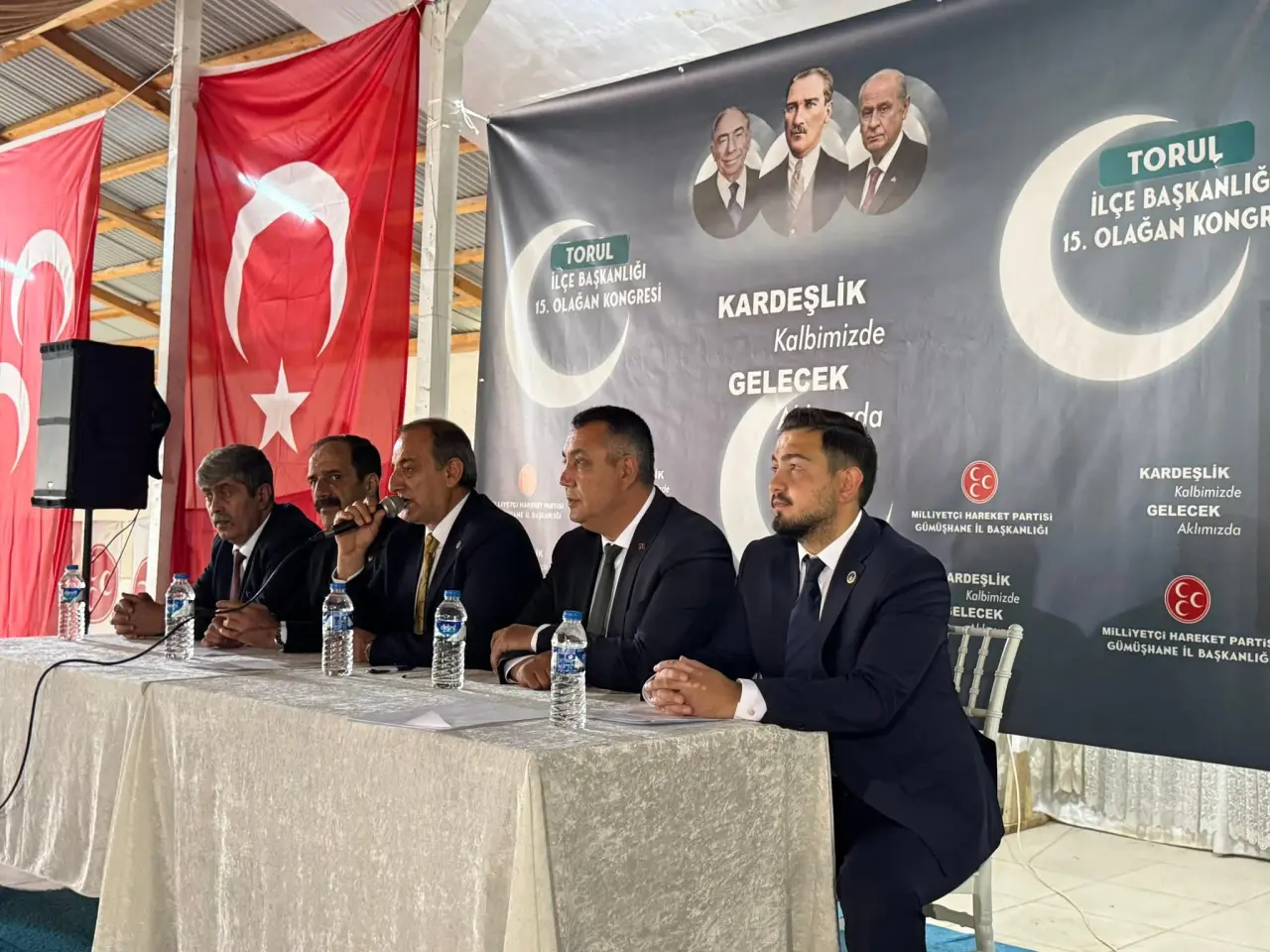 MHP Torul’da İbrahim Demir yeniden başkan seçildi