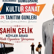 Şahin Çelik Köyler Arası Halk Oyunları Şenliği Yapılacak
