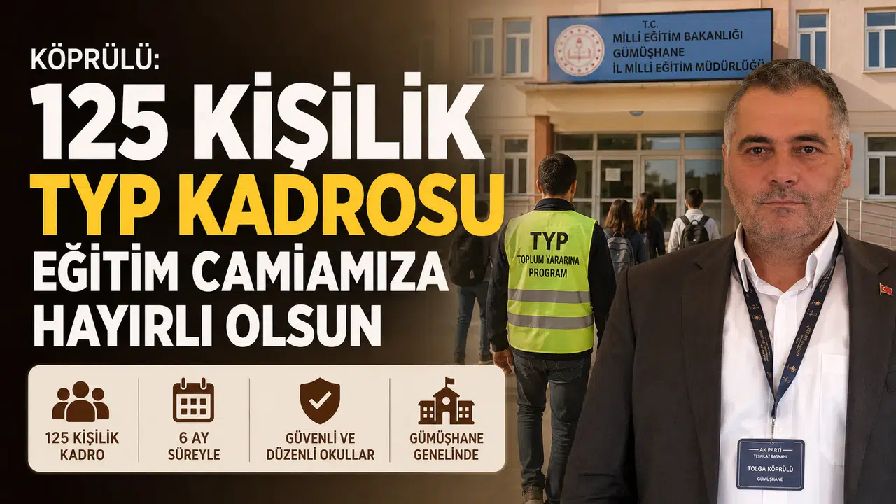 125 Kişilik TYP Kadrosu Eğitim Camiamıza Hayırlı Olsun