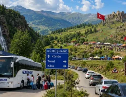 Ağustos’ta Yollar Gümüşhane’ye Dönüyor: Otogarda Hareketlilik Arttı