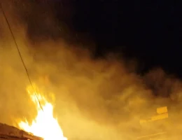 Çambaşı Köyünde 3 Ev Hasar Gördü