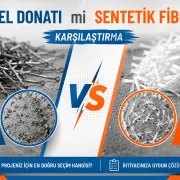 Çelik Tel Donatı mı Sentetik Fiber mi? Karşılaştırma