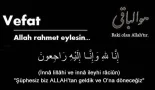 Fatma KELEŞ Hakk’ın rahmetine kavuşmuştur