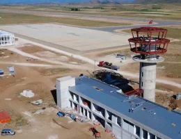Gümüşhane-Bayburt Havalimanı’nda yüksekten düşen işçi kurtarılamadı
