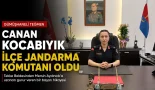 Gümüşhaneli Teğmen Canan Kocabıyık Aydıncık İlçe Jandarma Komutanı Oldu