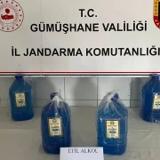 Kelkit’te Kargodan 20 Litre Kaçak Etil Alkol Çıktı