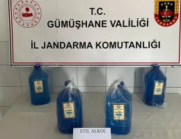 Kelkit’te Kargodan 20 Litre Kaçak Etil Alkol Çıktı