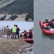 Kürtün Gökçebel Baraj Gölünde Feci Kaza: Araç Baraj Gölüne Uçtu