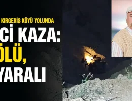 Kürtün Kırgeriş Köyü Yolunda Feci Kaza: 1 Ölü, 2 Yaralı
