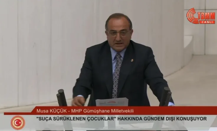 MHP’li Musa Küçük’ten TBMM’de Çocuk Hakları ve Rehabilitasyon Vurgusu