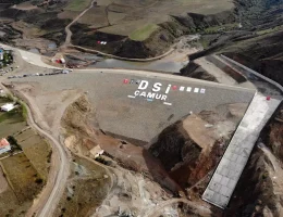Çamur Barajında Su Tutma Töreni Gerçekleştirildi