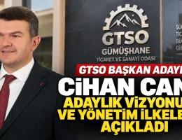 GTSO Başkan Adayı Cihan Canlı Adaylık Vizyonunu Ve Yönetim İlkelerini Açıkladı