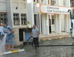 Gümüşhane Belediyesi Okul Temizliği Çalışmalarını Tamamladı