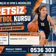 Gümüşhane Gençlik ve Spor İl Müdürlüğünden Ücretsiz Basketbol Kursu