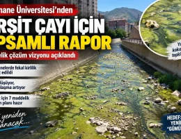 Gümüşhane Üniversitesinden Harşit Çayı İçin Kapsamlı Bilimsel Rapor ve Çözüm Vizyonu