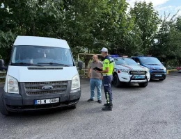 Jandarmadan Gümüşhane’de Öğrencilere Güvenli Yolculuk Eğitimi