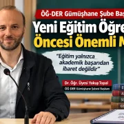 ÖĞ-DER’den 5+3+3 Eğitim Modeli ve Ödenek Çağrısı