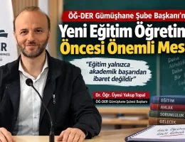 ÖĞ-DER’den 5+3+3 Eğitim Modeli ve Ödenek Çağrısı