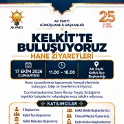 AK Parti Gümüşhane teşkilatı il ve ilçelerde halk buluşmaları düzenleyecek