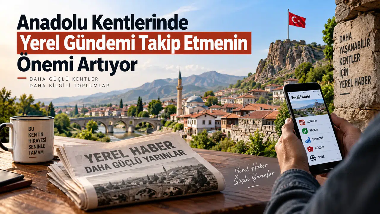 Anadolu Kentlerinde Yerel Gündemi Takip Etmenin Önemi Artıyor