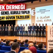 GÜM-TEK Derneği 2. Olağan Genel Kurulu Yapıldı: Tuncay Akçay Güven Tazeledi