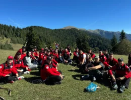 GÜYAK Üyeleri Özkürtün Bayrak Alanı Yaylası’ndan Kampüse Yürüdü