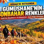 Gümüşhane Dağlarında Eşsiz Sonbahar Yürüyüşü
