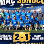 Gümüşhane Masterlar Sezona Galibiyetle Başladı: 2-1