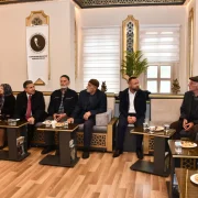 Gümüşhane Protokolü 1 Ekim Yaşlılar Günü Vesilesiyle Kıdemli Vatandaşlarla Bir Araya Geldi