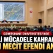 Gümüşhane Üniversitesi’nde Milli Mücadele Kahramanı Hacı Mecit Efendi Anıldı