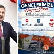 Gümüşhane Üniversitesi’ne İŞKUR Gençlik Programı İçin 561 Kontenjan