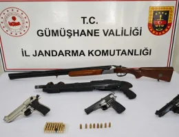 JASAT ve Şiran Jandarmasından İnözü Köyünde Kaçak Silah Operasyonu