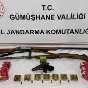 Jandarma’dan Şiran’da Silah Kaçakçılığı Operasyonu