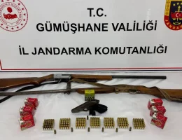 Jandarma’dan Şiran’da Silah Kaçakçılığı Operasyonu