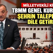 Milletvekili Küçük, TBMM Genel Kurulu’nda Gümüşhane’nin taleplerini dile getirdi