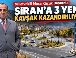 Şiran’a 3 Yeni Kavşak Kazandırılıyor